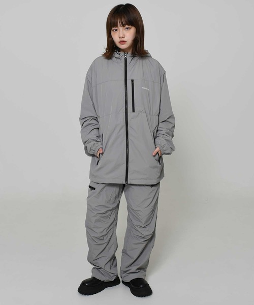 mahagrid/マハグリッド』 BASIC LOGO NYLON WINDBREAKER/ナイロン