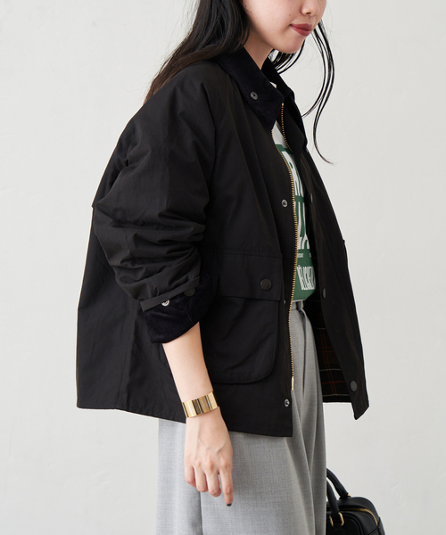 Barbour/バブアー IENA 別注 SPEY/スペイ ジャケット　黒 IENA（イエナ）の「Barbour/バブアー IENA 別注 SPEY/スペイ