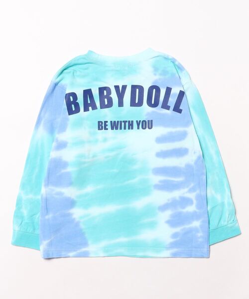 BABYDOLL（ベビードール）の「親子お揃い タイダイ ロンT 9701K（Tシャツ/カットソー・キッズ・ロイヤルブルー/ターコイズブルー・80ｃｍ/90cm/100cm/110cm/120cm/130cm/140cm/150cm）」の13枚目の写真