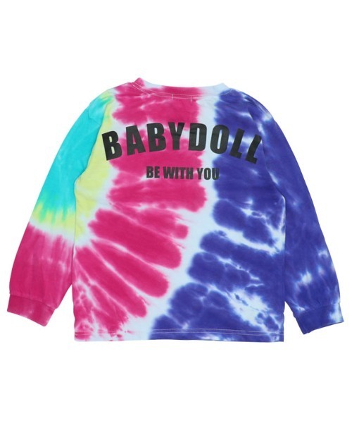 BABYDOLL（ベビードール）の「親子お揃い タイダイ ロンT 9701K（Tシャツ/カットソー・キッズ・ロイヤルブルー/ターコイズブルー・80ｃｍ/90cm/100cm/110cm/120cm/130cm/140cm/150cm）」の12枚目の写真