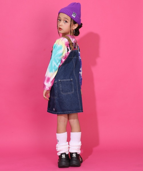 BABYDOLL（ベビードール）の「親子お揃い タイダイ ロンT 9701K（Tシャツ/カットソー・キッズ・ロイヤルブルー/ターコイズブルー・80ｃｍ/90cm/100cm/110cm/120cm/130cm/140cm/150cm）」の10枚目の写真