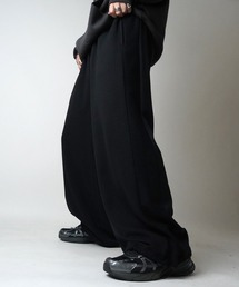 Confirm（コンファーム）の「サイド切替 裏毛スウェットワイドストレートパンツ 裾ドローコード【ILL'S】（スウェットパンツ）」
