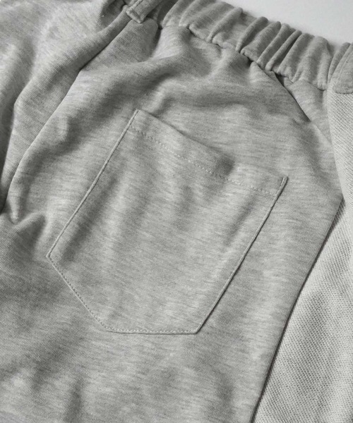 ILL'S（イルズ）の「サイド切替 裏毛スウェットワイドストレートパンツ 裾ドローコード（スウェットパンツ・メンズ・アッシュグレー/ブラック/杢グレー・L/M）」の18枚目の写真
