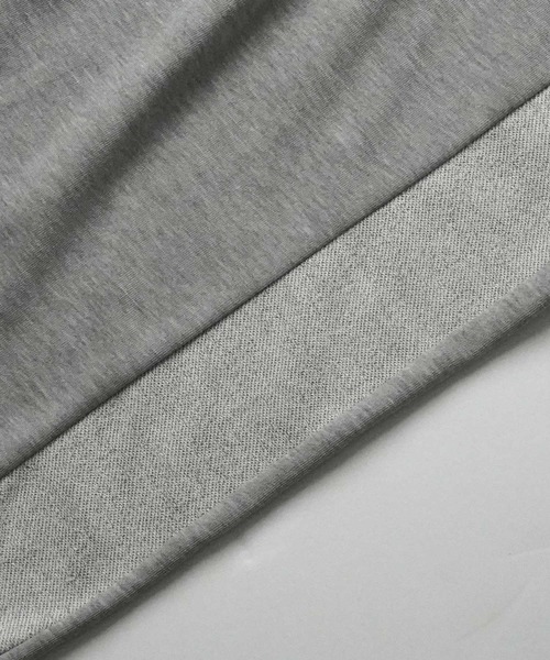 ILL'S（イルズ）の「サイド切替 裏毛スウェットワイドストレートパンツ 裾ドローコード（スウェットパンツ・メンズ・アッシュグレー/ブラック/杢グレー・L/M）」の21枚目の写真