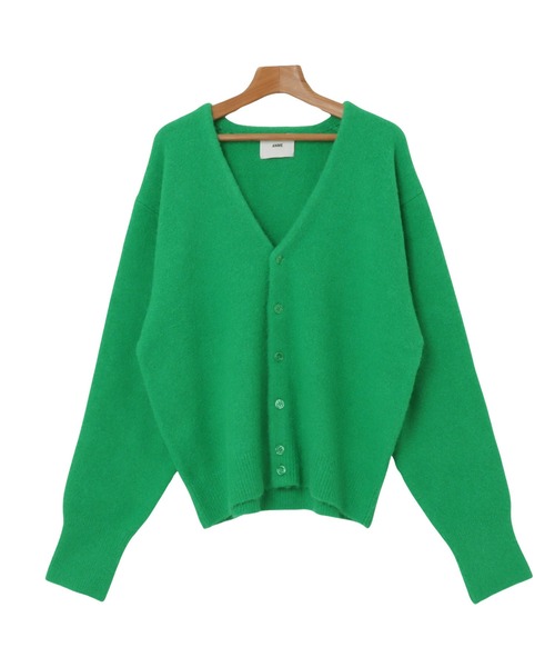 セール】モヘアライクVネックニットカーディガン（カーディガン/ボレロ