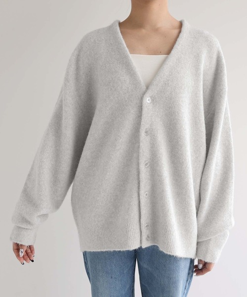 ANME（アンメ）の「モヘアライクVネックニットカーディガン