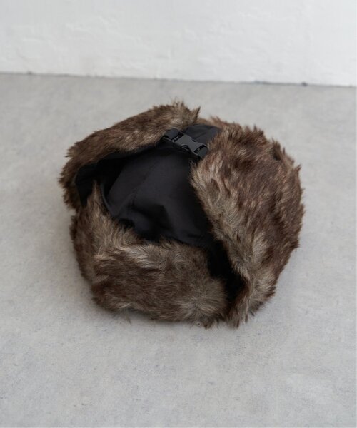 VENCEEXCHANGE(ヴァンスエクスチェンジ)の「ブラウンファーフライトキャップ(キャップ・メンズ・ブラック/ネイビー/グリーン系/ブラウン・フリー)」の17枚目の写真