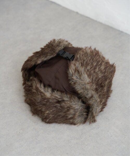 VENCEEXCHANGE(ヴァンスエクスチェンジ)の「ブラウンファーフライトキャップ(キャップ・メンズ・ブラック/ネイビー/グリーン系/ブラウン・フリー)」の20枚目の写真