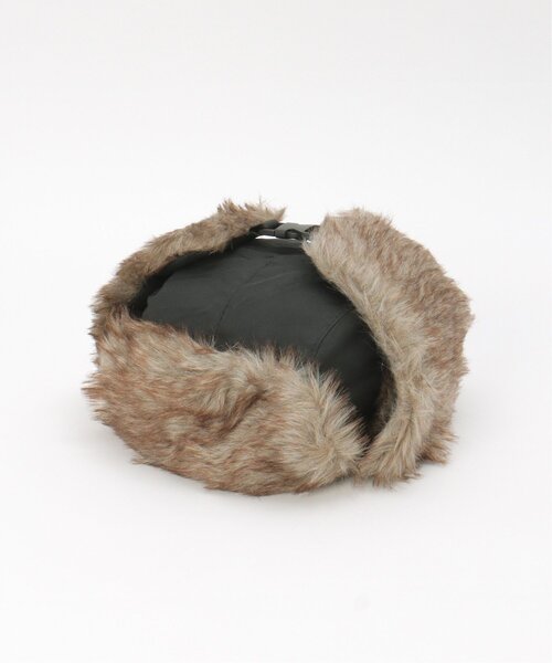 VENCEEXCHANGE(ヴァンスエクスチェンジ)の「ブラウンファーフライトキャップ(キャップ・メンズ・ブラック/ネイビー/グリーン系/ブラウン・フリー)」の21枚目の写真