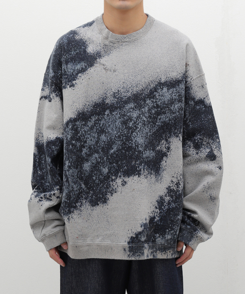 NOMA t.d.(ノーマ ティーディー) Hand Dyed Twist Sweat N38-CS02