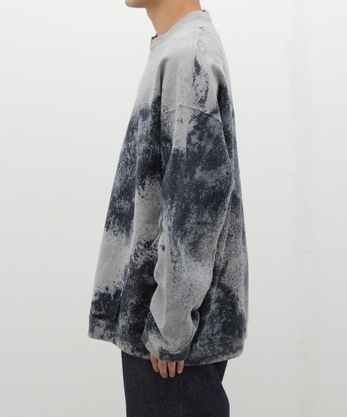 NOMA t.d.(ノーマ ティーディー) Hand Dyed Twist Sweat N38-CS02