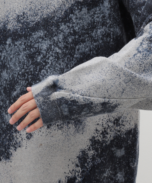 NOMA t.d.(ノーマ ティーディー) Hand Dyed Twist Sweat N38-CS02
