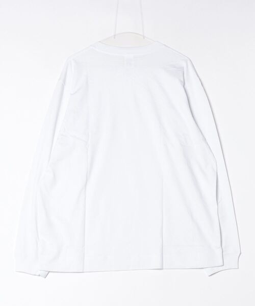 CONVERSE(コンバース)の「コンバース LS ポケット TEE_ロングスリーブポケットTシャツ(Tシャツ/カットソー・メンズ・ブラック/ホワイト・LL/M/L)」の3枚目の写真