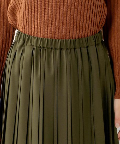 UNITED ARROWS（ユナイテッドアローズ）の「UWMF P プリーツ ロング スカート（スカート・レディース・ライトグレー/ブラウン/オリーブ・フリー）」の11枚目の写真