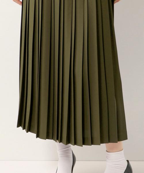 UNITED ARROWS（ユナイテッドアローズ）の「UWMF P プリーツ ロング スカート（スカート・レディース・ライトグレー/ブラウン/オリーブ・フリー）」の12枚目の写真