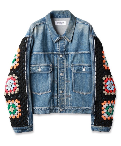 DISCOVERED（ディスカバード）の「CROCHET DENIM BLOUSON