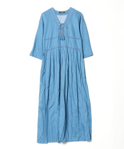 セール/ブランド古着】7分袖ワンピース（ワンピース）｜navasana  