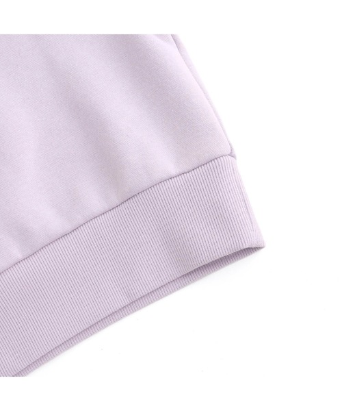 JENNI love(ジェニィラブ)の「【あったか】裏起毛フリル切替えショート丈パーカー(パーカー・キッズ・ブラック/ピンク/ラベンダー・130cm/140cm/150cm/160cm)」の10枚目の写真