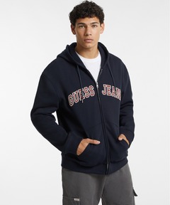 GUESS JEANS Over Full Zip Track Jacket パーカー ジップアップ 