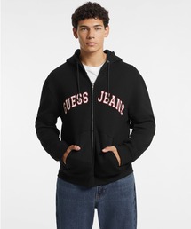 GUESS JEANS | GUESS JEANS Zip Hood Reg Patch Sweat パーカー(パーカー)