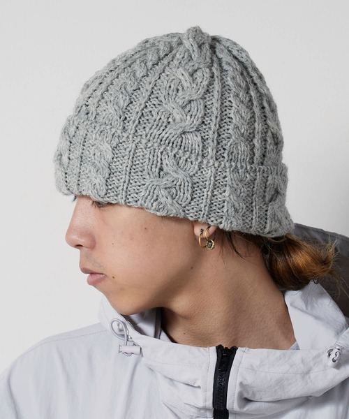 HIGHLAND2000/ハイランド2000 HL2000 Bobcap BritishWool ケーブル編み