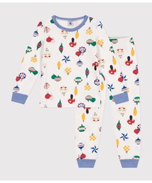 PETIT BATEAU（プチバトー）の「スウェット長袖パジャマ（ルームウェア/パジャマ・キッズ）」