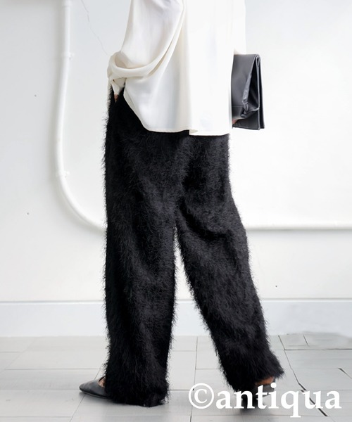 antiqua(アンティカ)の「フェザーパンツ(その他パンツ・レディース・ホワイト/ブラック・R/P)」の13枚目の写真