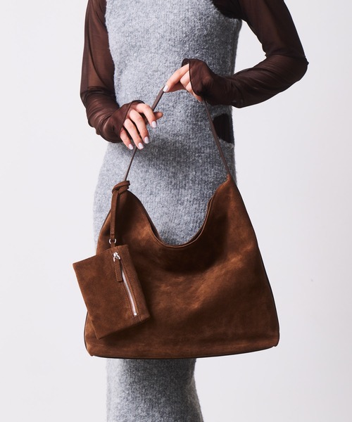 バッグ ROH SEOUL PULPY HOBO BAG SUEDE Mini pulpy hobo bag Suede