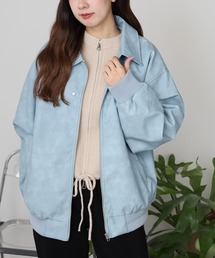 Zip Up Short Blouson/ジップアップブルゾン