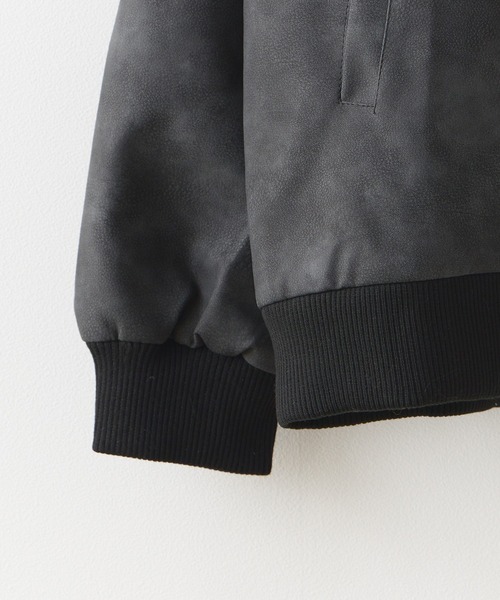 ROOPTOKYO(ループトウキョウ)の「Zip Up Short Blouson/ジップアップブルゾン(ブルゾン・レディース・ブルー/ブラック/ピンク・M/L)」の7枚目の写真