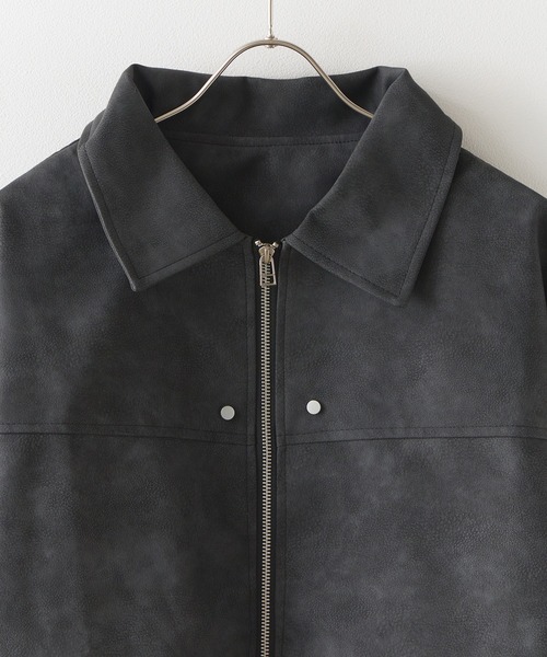 ROOPTOKYO(ループトウキョウ)の「Zip Up Short Blouson/ジップアップブルゾン(ブルゾン・レディース・ブルー/ブラック/ピンク・M/L)」の5枚目の写真