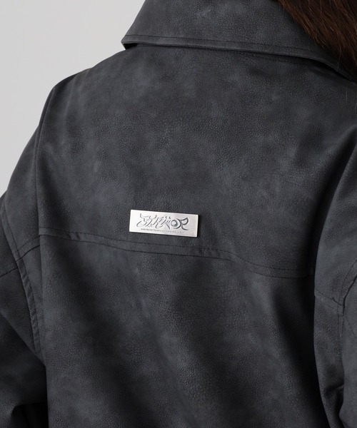ROOPTOKYO(ループトウキョウ)の「Zip Up Short Blouson/ジップアップブルゾン(ブルゾン・レディース・ブルー/ブラック/ピンク・M/L)」の16枚目の写真
