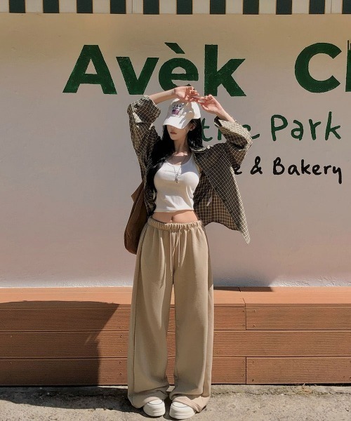 BEIDELLI（ベイデリー）の「[BELLIDE MADE] ビンテージチェックルーズフィットシャツ（シャツ/ブラウス・レディース・ブラック/カーキ/レッド・FREE）」の10枚目の写真