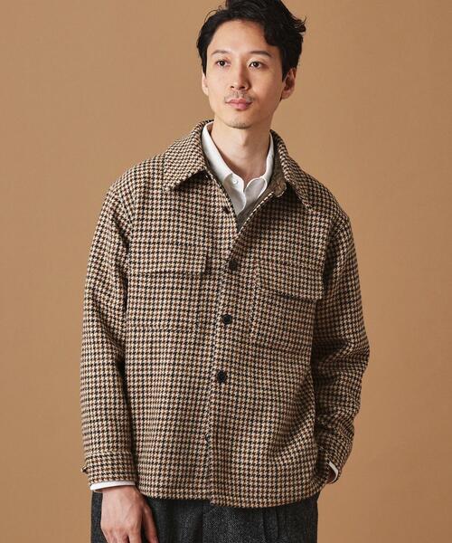 40ｃｔ＆525（フォーティーカラッツアンドゴーニーゴ）の「◆ガンクラブツィード ブルゾン（ブルゾン・メンズ・ベージュ系1・02/03/01/04）」の3枚目の写真