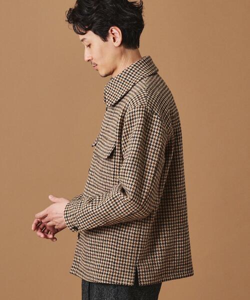 40ｃｔ＆525（フォーティーカラッツアンドゴーニーゴ）の「◆ガンクラブツィード ブルゾン（ブルゾン・メンズ・ベージュ系1・02/03/01/04）」の8枚目の写真