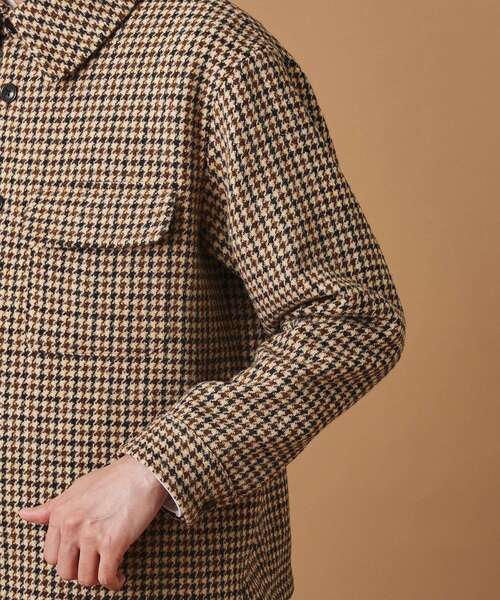 40ｃｔ＆525（フォーティーカラッツアンドゴーニーゴ）の「◆ガンクラブツィード ブルゾン（ブルゾン・メンズ・ベージュ系1・02/03/01/04）」の13枚目の写真