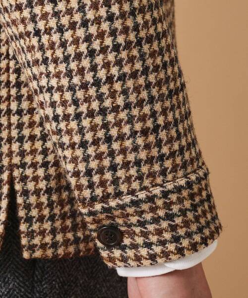 40ｃｔ＆525（フォーティーカラッツアンドゴーニーゴ）の「◆ガンクラブツィード ブルゾン（ブルゾン・メンズ・ベージュ系1・02/03/01/04）」の14枚目の写真