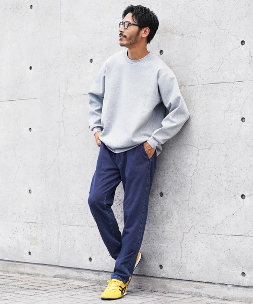 jiggys shop（ジギーズショップ）の「裏毛スウェットデニムテーパードイージーパンツ（デニムパンツ・メンズ・ブルー系その他2/ブルー系その他3/ブルー系その他・LARGE/X-LARGE/MEDIUM/SMALL）」の21枚目の写真