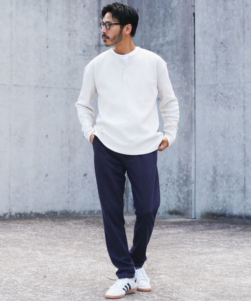jiggys shop（ジギーズショップ）の「裏毛スウェットデニムテーパードイージーパンツ（デニムパンツ・メンズ・ブルー系その他2/ブルー系その他3/ブルー系その他・LARGE/X-LARGE/MEDIUM/SMALL）」の20枚目の写真