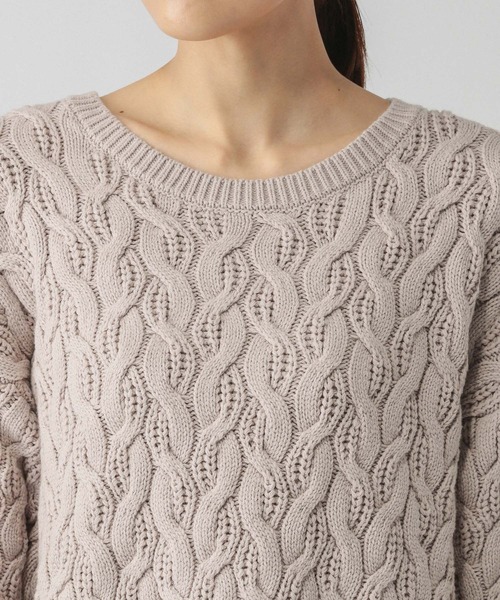 GLOBAL WORK（グローバルワーク）の「毛玉になりにくいケーブル/147046