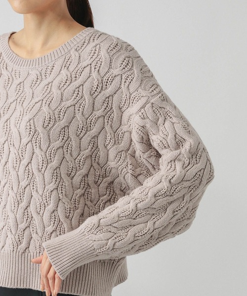 GLOBAL WORK（グローバルワーク）の「毛玉になりにくいケーブル/147046