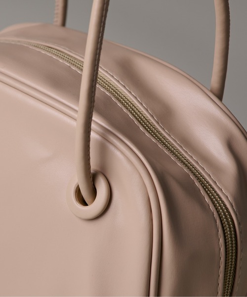 folka（フォルカ）の「3ー11E108 PUレザー ロングショルダー ハンドバッグ（ショルダーバッグ・レディース・ダークブラウン/ベージュ/ブラック/ホワイト・ONESIZE）」の21枚目の写真
