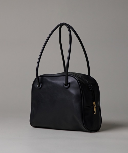 folka（フォルカ）の「3ー11E108 PUレザー ロングショルダー ハンドバッグ（ショルダーバッグ・レディース・ダークブラウン/ベージュ/ブラック/ホワイト・ONESIZE）」の14枚目の写真