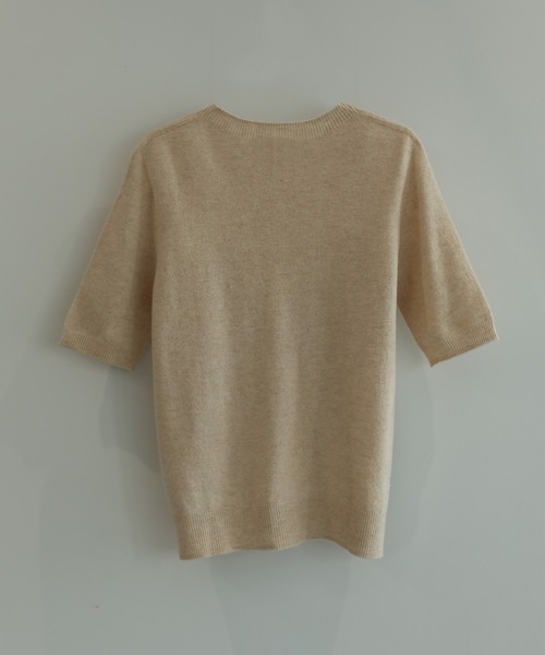 【DECADE】ウール100％半袖ニット（ニット/セーター）｜DECADE CLASSIC（ディケイド クラシック）