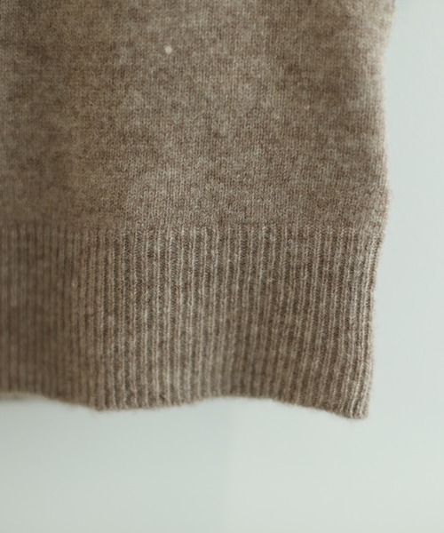 【DECADE】ウール100％半袖ニット（ニット/セーター）｜DECADE CLASSIC（ディケイド クラシック）
