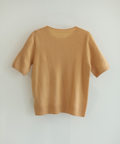 【DECADE】ウール100％半袖ニット（ニット/セーター）｜DECADE CLASSIC（ディケイド クラシック）