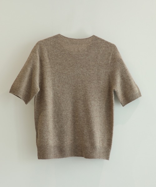 【DECADE】ウール100％半袖ニット（ニット/セーター）｜DECADE CLASSIC（ディケイド クラシック）