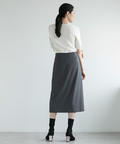 【DECADE】ウール100％半袖ニット（ニット/セーター）｜DECADE CLASSIC（ディケイド クラシック）