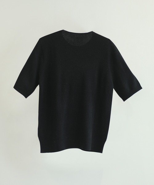 【DECADE】ウール100％半袖ニット（ニット/セーター）｜DECADE CLASSIC（ディケイド クラシック）