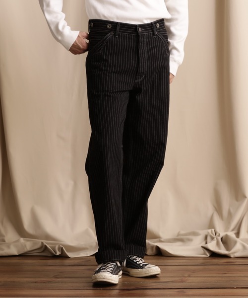 ヒッコリーデニム　schott ショット w36 OLD HICKORY DENIM PANTS/オールドヒッコリー デニムパンツ